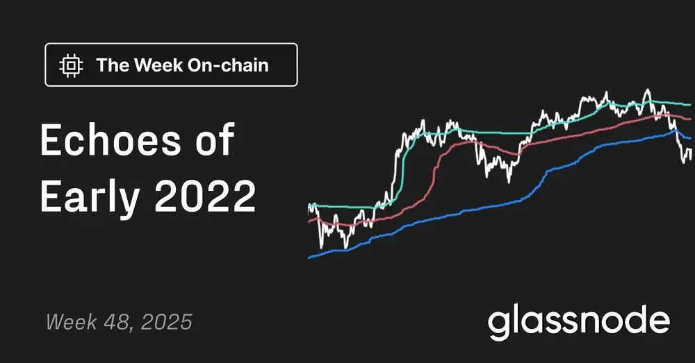 Glassnode：比特币再现 2022 年崩盘前兆？警惕一个关键区间缩略图