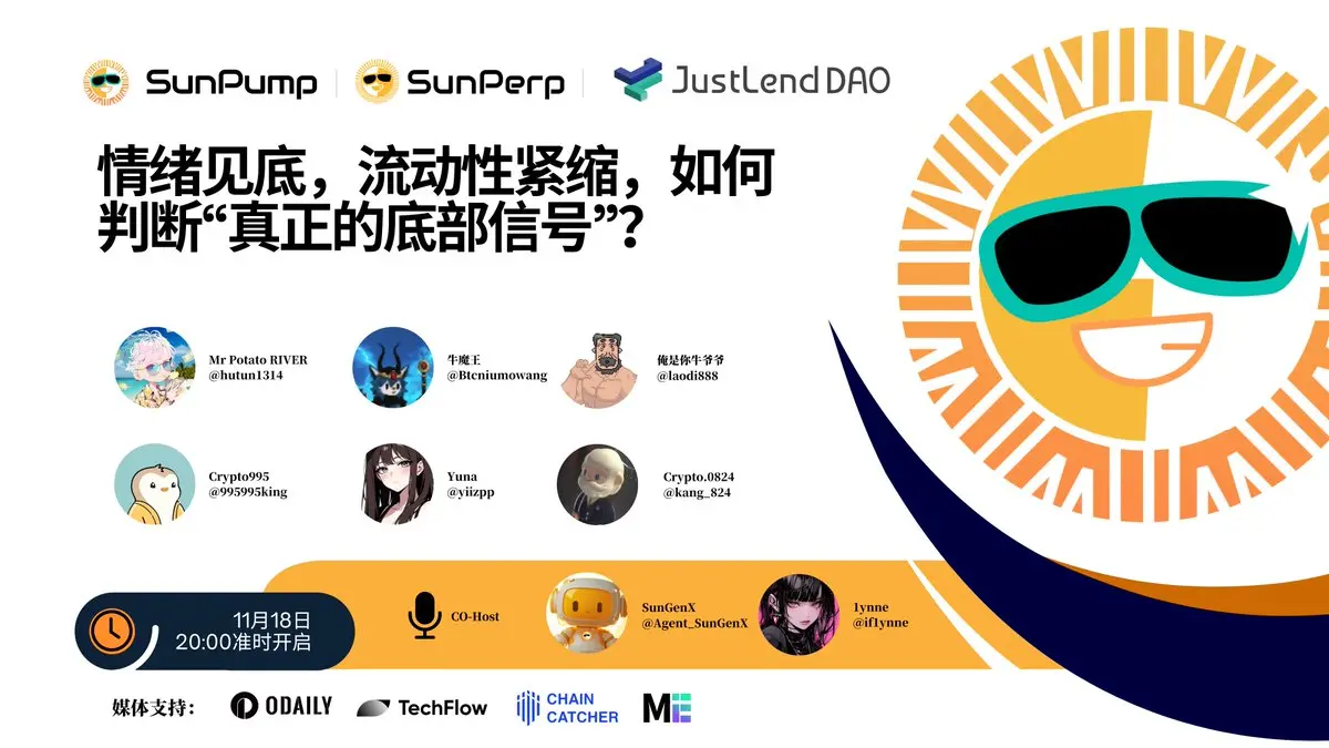 Space回顾|情绪见底,流动性紧缩,如何判断“真正的底部信号”?缩略图 Space回顾|情绪见底,流动性紧缩,如何判断“真正的底部信号”?缩略图
