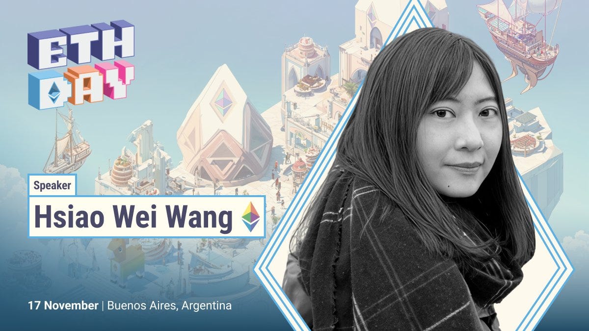 以太坊基金会联合执行董事 Hsiao-Wei Wang：以太坊是一架梯子，我们会一起往上爬缩略图